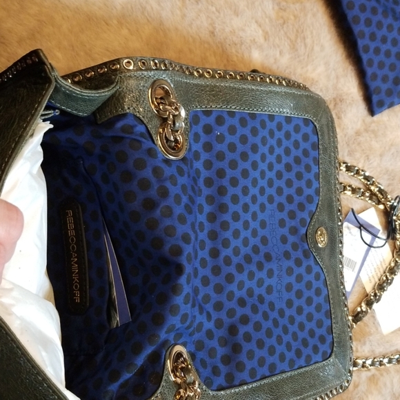 Rebecca minkoff sage leather bowbag with grommets - Picture 6 of 8